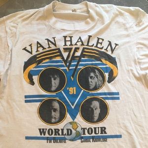 VINTAGE 1991 VAN HALEN T SHIRT